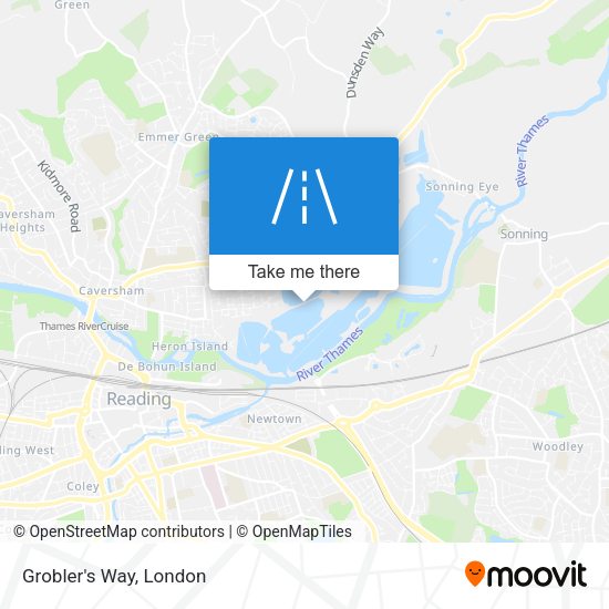 Grobler's Way map