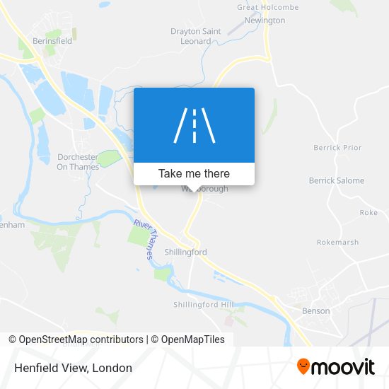 Henfield View map