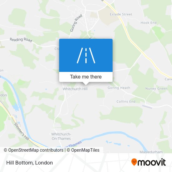 Hill Bottom map