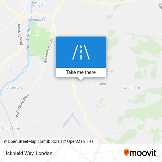 Icknield Way map