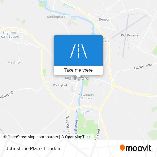 Johnstone Place map