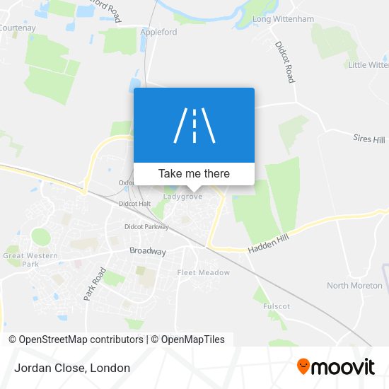Jordan Close map