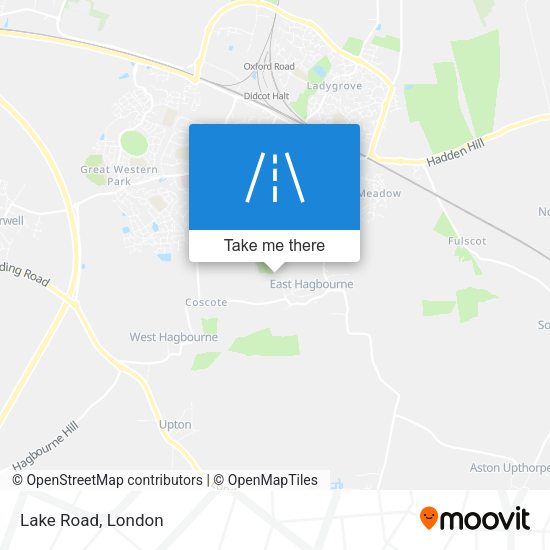 Lake Road map