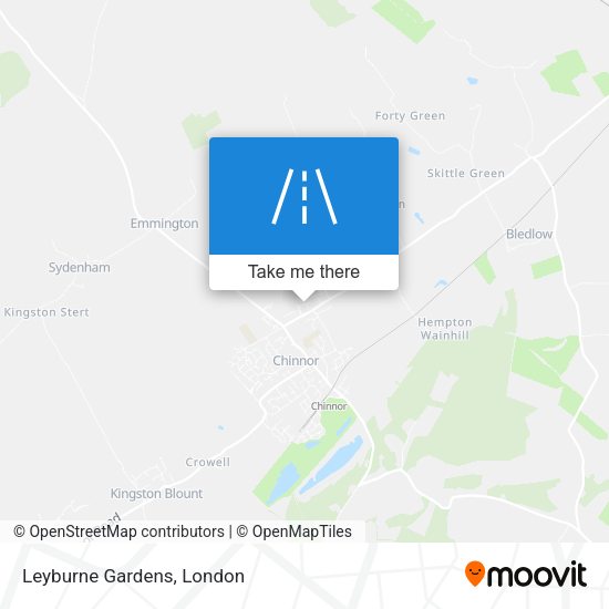 Leyburne Gardens map