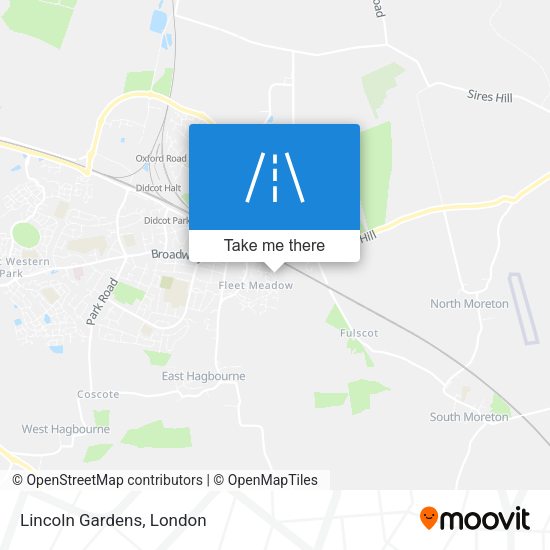 Lincoln Gardens map