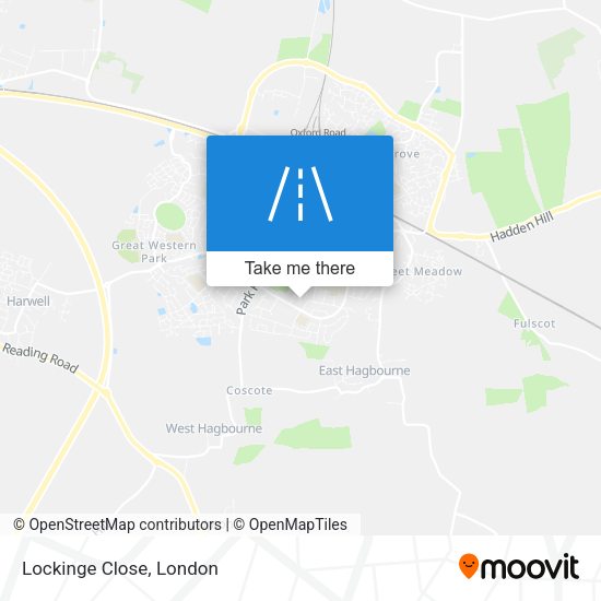 Lockinge Close map