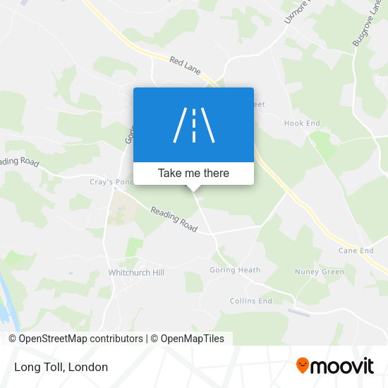Long Toll map