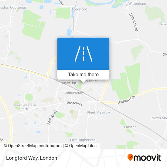 Longford Way map