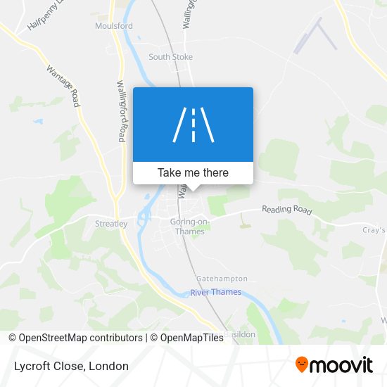 Lycroft Close map