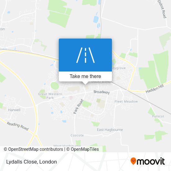 Lydalls Close map