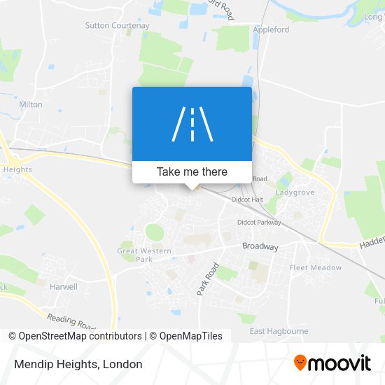 Mendip Heights map