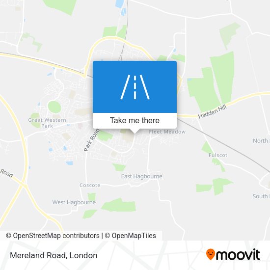 Mereland Road map