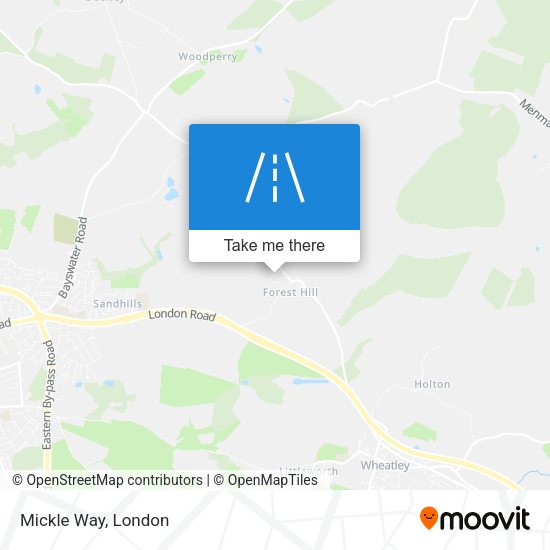 Mickle Way map