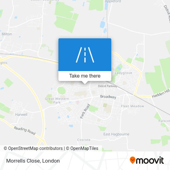 Morrells Close map