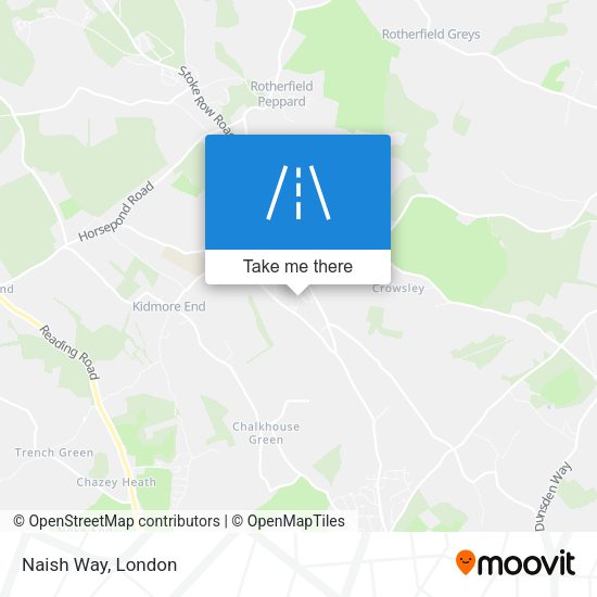 Naish Way map