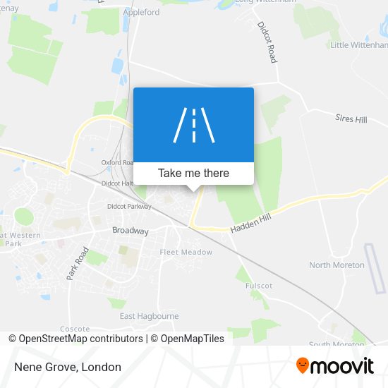 Nene Grove map
