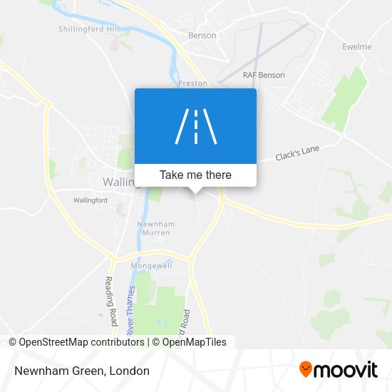 Newnham Green map