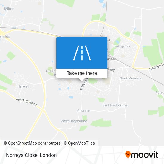 Norreys Close map