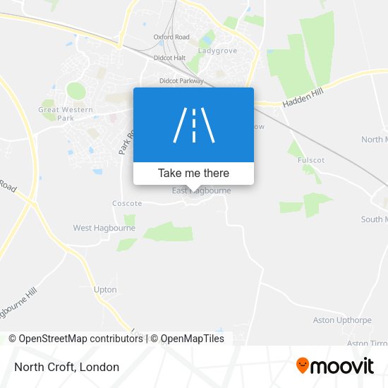 North Croft map