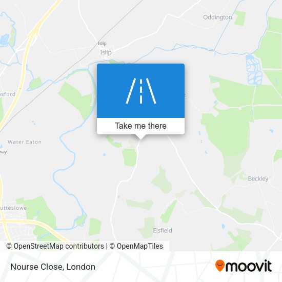 Nourse Close map