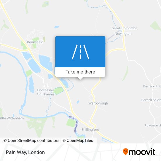 Pain Way map