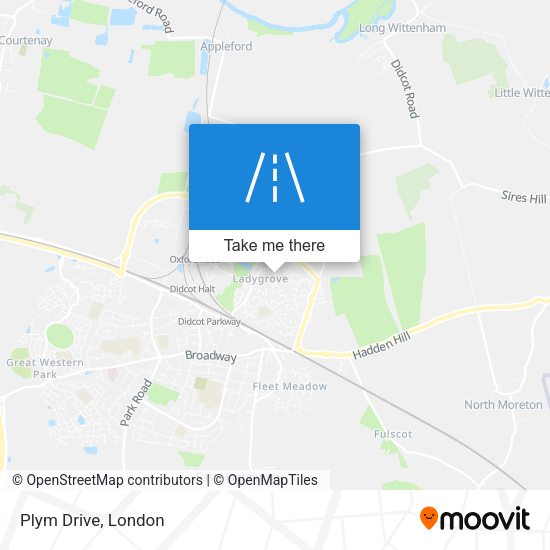 Plym Drive map