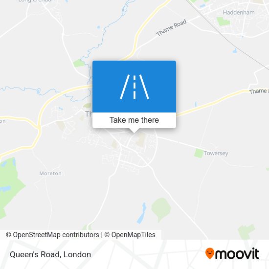 Queen's Road map