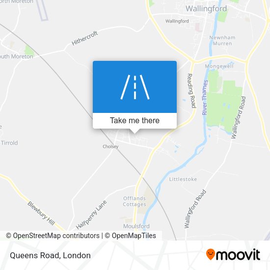 Queens Road map