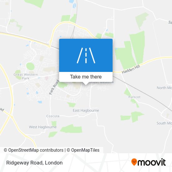 Ridgeway Road map