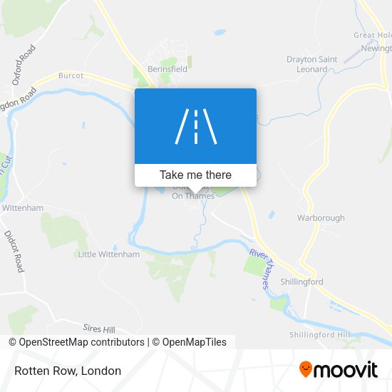 Rotten Row map