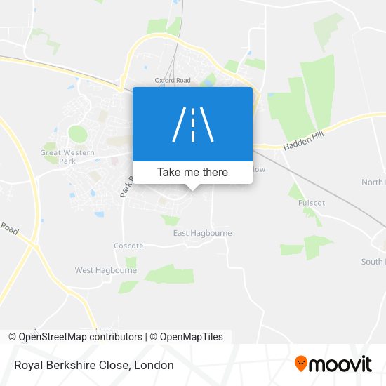 Royal Berkshire Close map