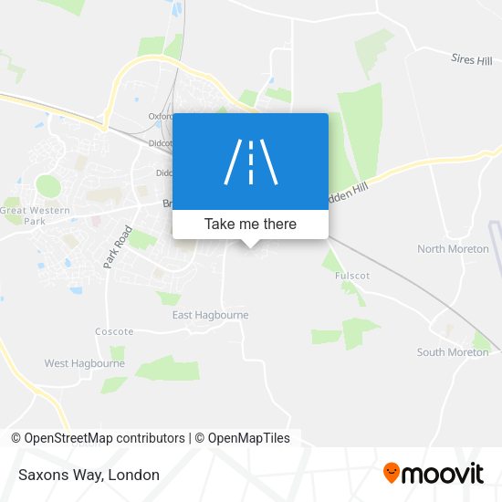 Saxons Way map