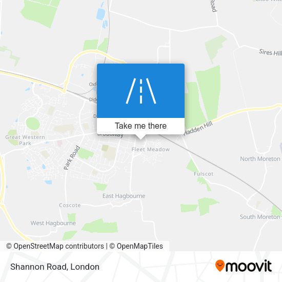 Shannon Road map