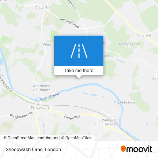 Sheepwash Lane map