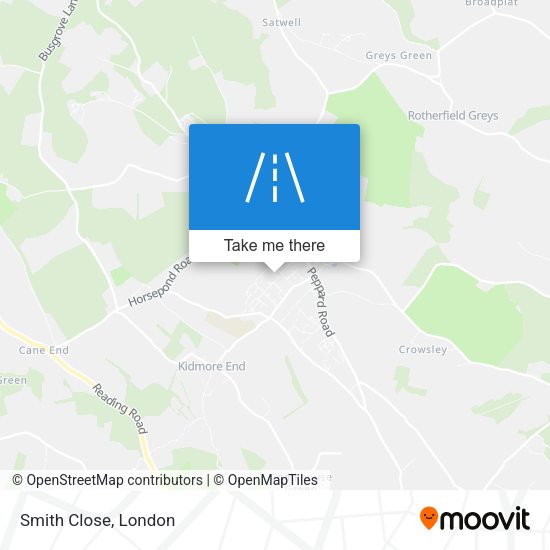 Smith Close map