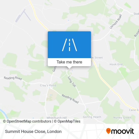Summit House Close map