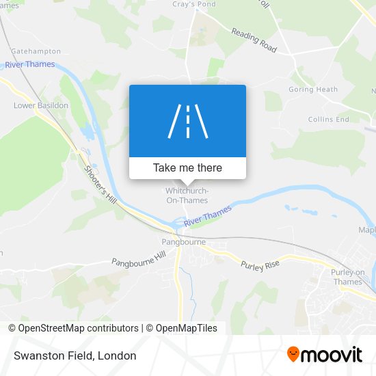 Swanston Field map