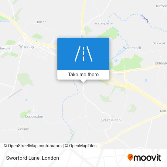 Sworford Lane map