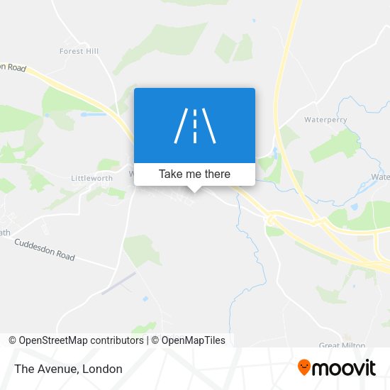 The Avenue map