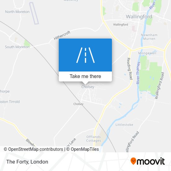 The Forty map