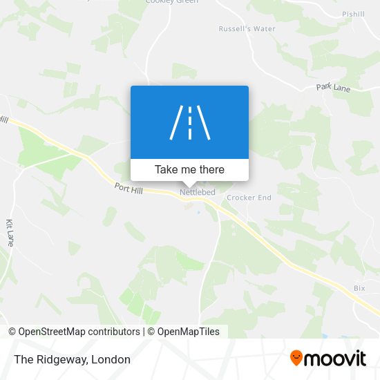 The Ridgeway map