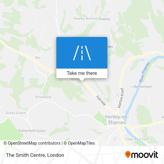 The Smith Centre map