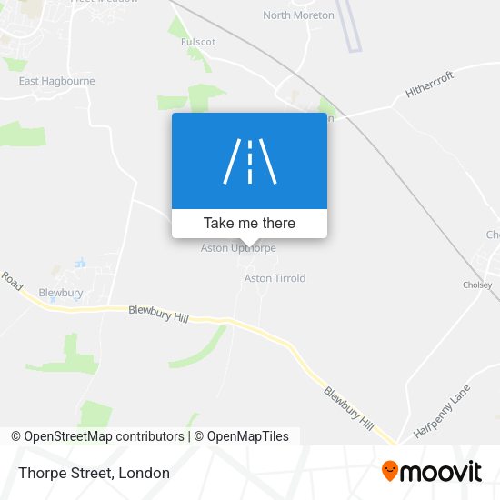 Thorpe Street map
