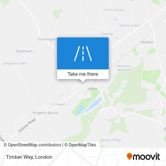 Timber Way map