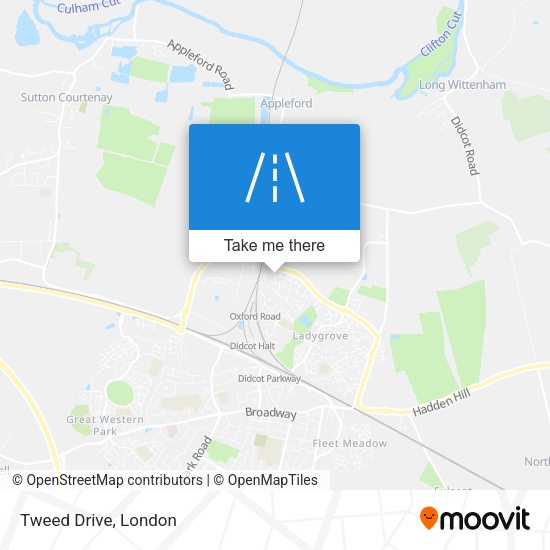 Tweed Drive map