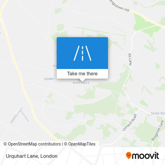 Urquhart Lane map