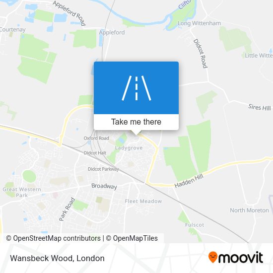 Wansbeck Wood map