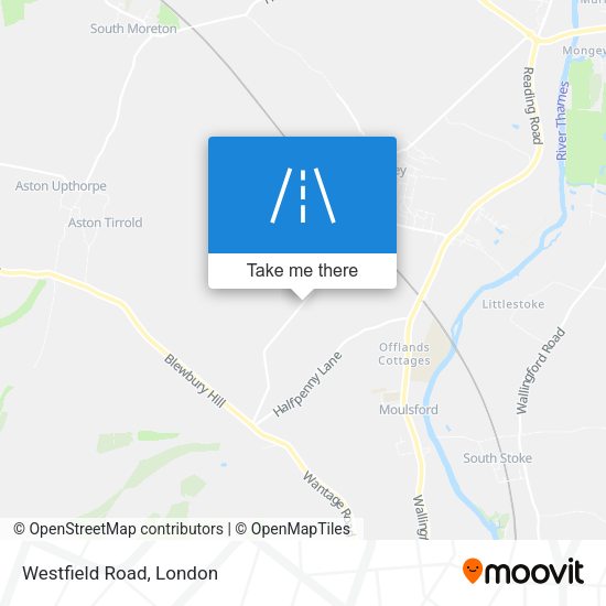 Westfield Road map