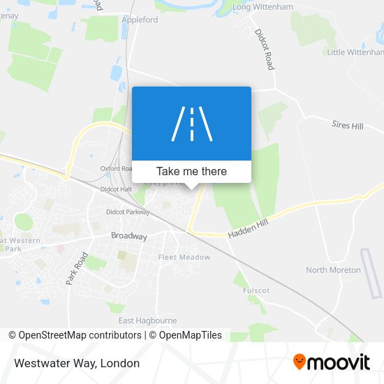 Westwater Way map