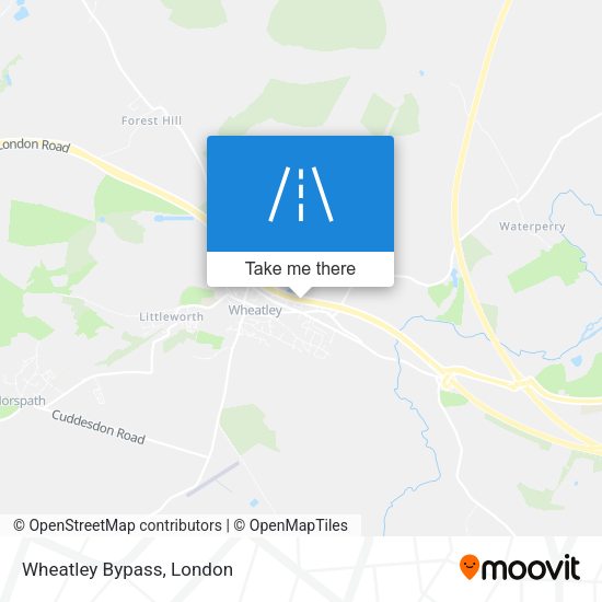 Wheatley Bypass map
